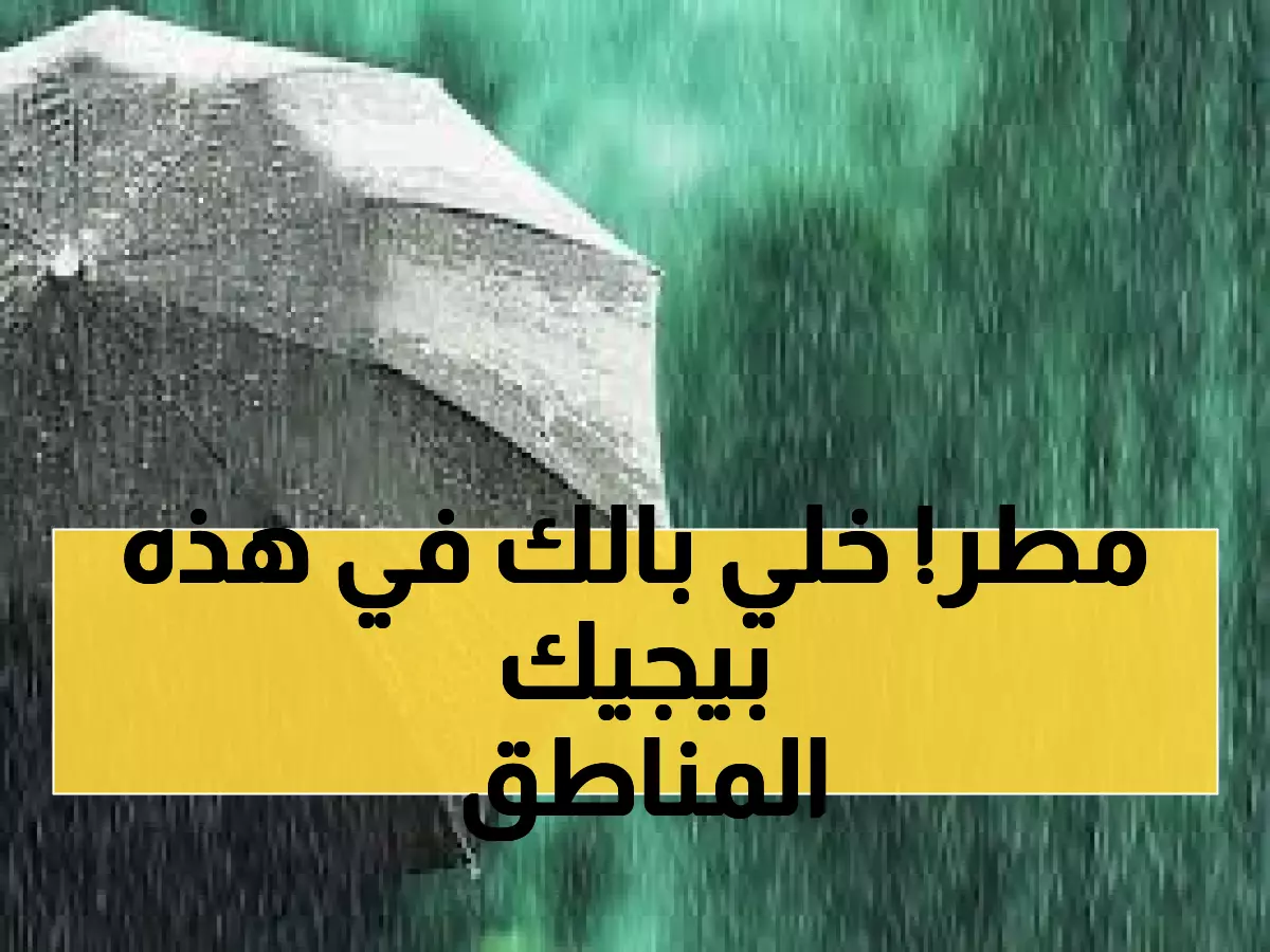 عاجل: الأرصاد تحذر… أمطار وضباب يضربان 5 مناطق سعودية خلال ساعات!