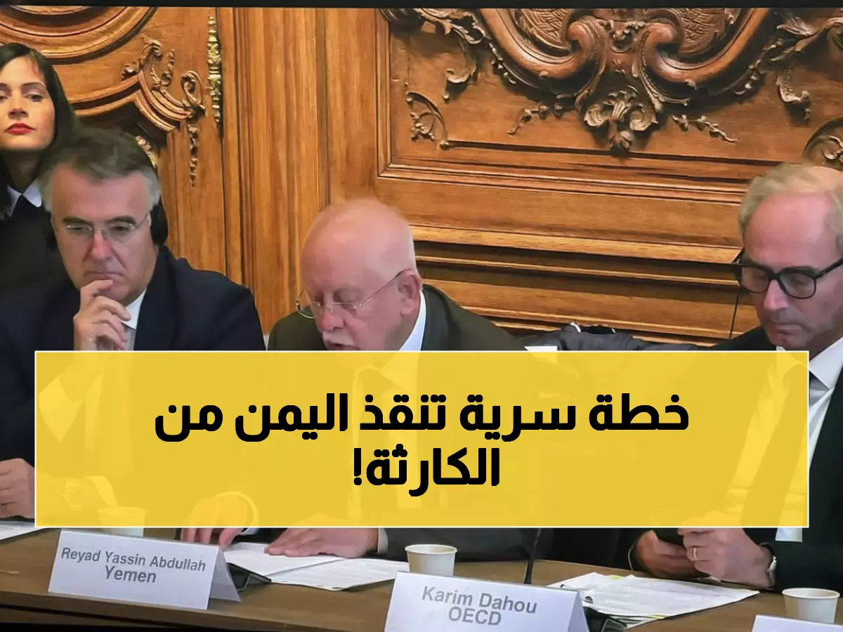عاجل: اليمن تكشف خطة دولية ضخمة لإنقاذ اقتصادها من الانهيار في باريس - مؤتمر حاسم خلال 10 أيام!