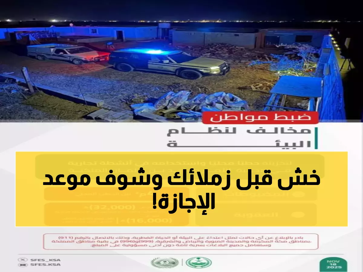 عاجل: طلاب السعودية على موعد مع الإجازة الأطول... 59 يوماً من الراحة خلال العام!