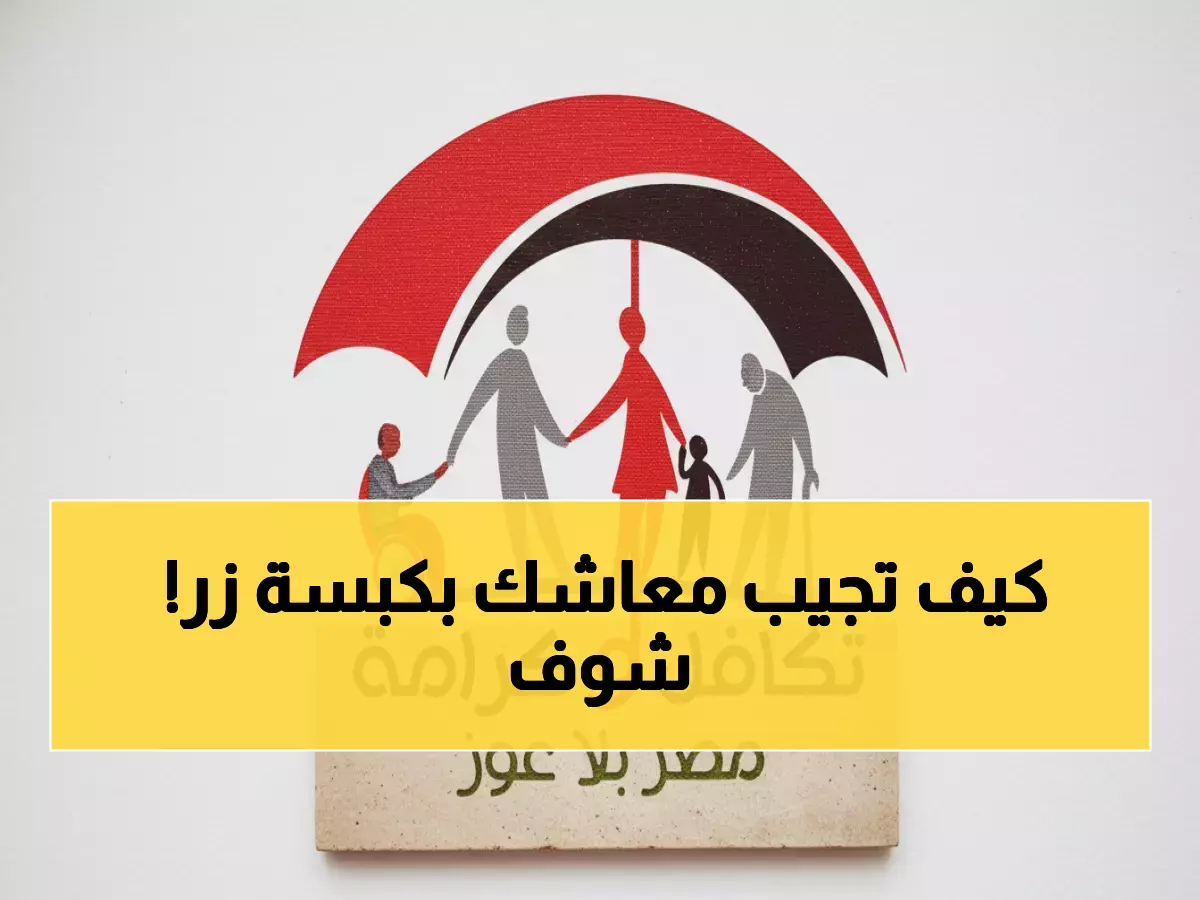 تعرف على الطريقة الجديدة: استعلام معاش تكافل وكرامة بالرقم القومي دون زيارة المكاتب!