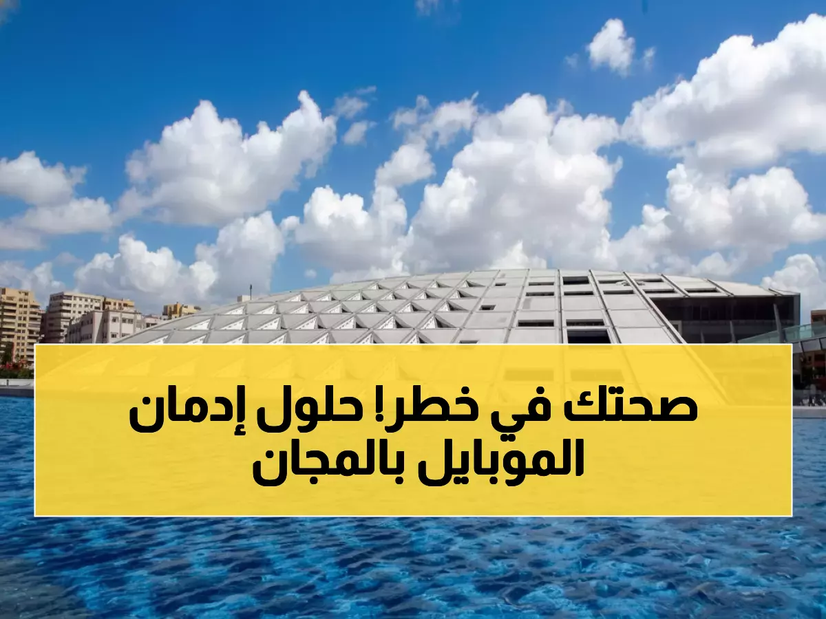 حصري: كيف تحمي نفسك من الإدمان الرقمي؟ خبراء الحكومة يجيبون مجاناً بمكتبة الإسكندرية الأحد القادم