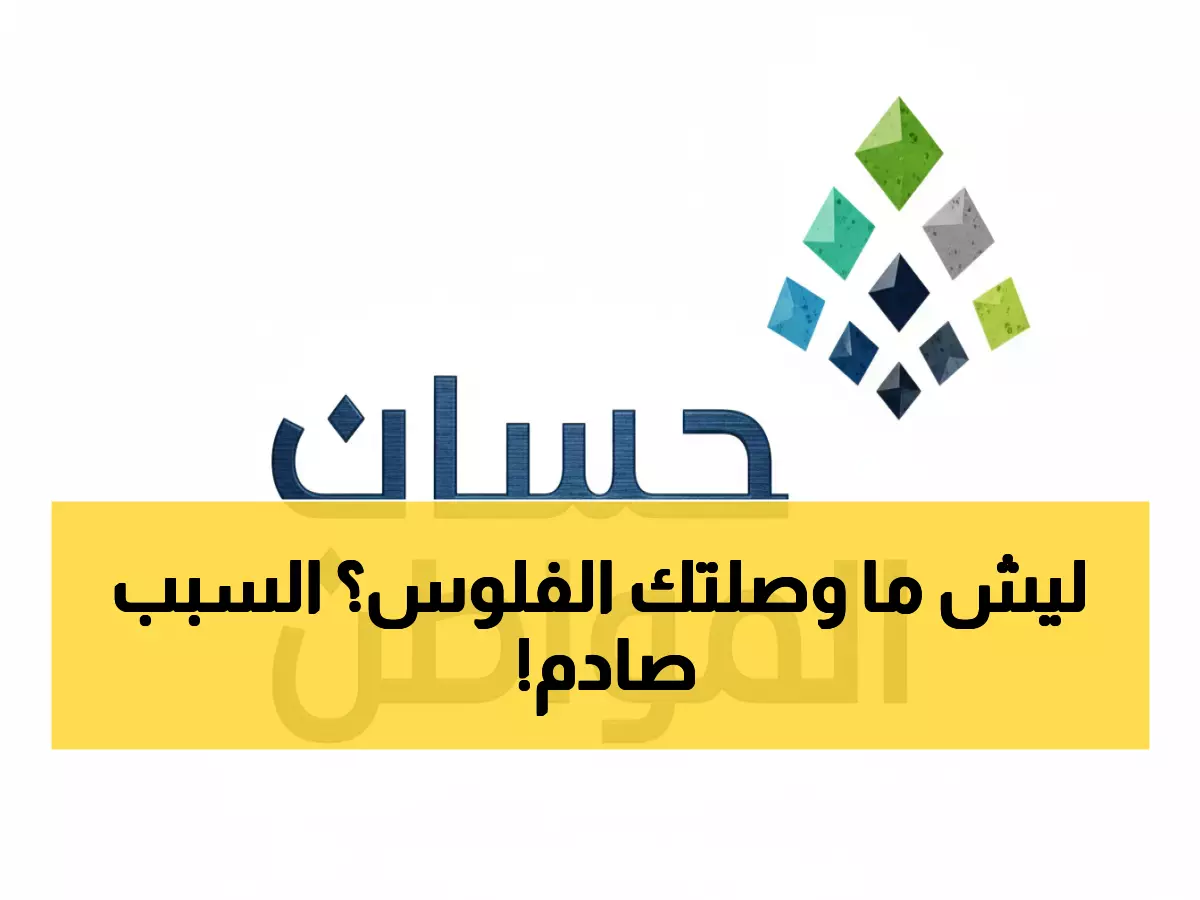 عاجل: وزارة الموارد تكشف السر وراء 'لا يوجد دفعة' في حساب المواطن... والحل في 5 خطوات!