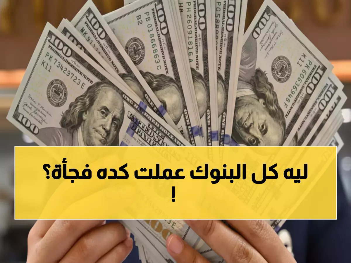 صادم: جميع البنوك المصرية تتفق على سعر واحد للدولار 47.55... ما السر وراء هذا الإجماع؟