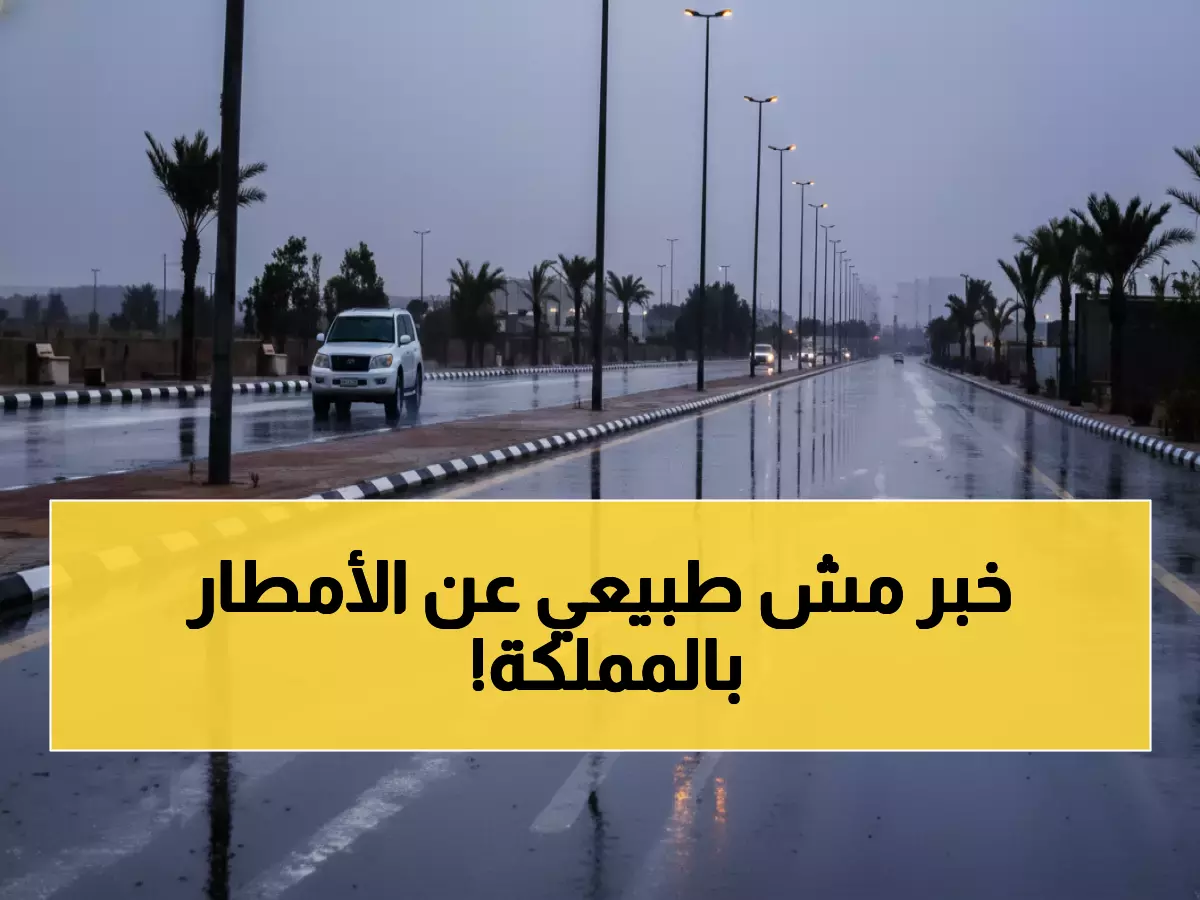 عاجل: عاصفة مطرية تضرب 7 مناطق بالمملكة... مكة تسجل رقماً قياسياً: 32.2 ملم في ساعات!