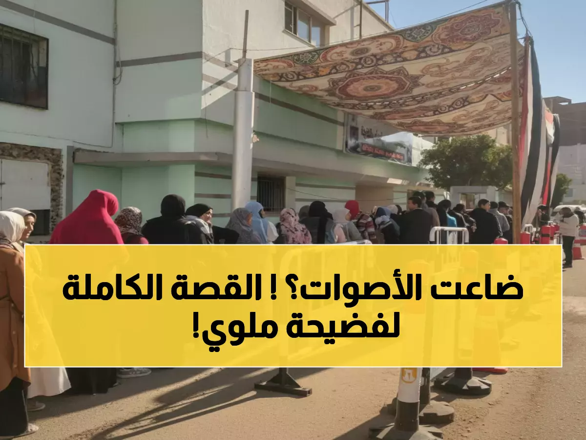 عاجل: خطأ فادح في إحصاء الأصوات يقلب نتائج انتخابات ملوي رأساً على عقب!