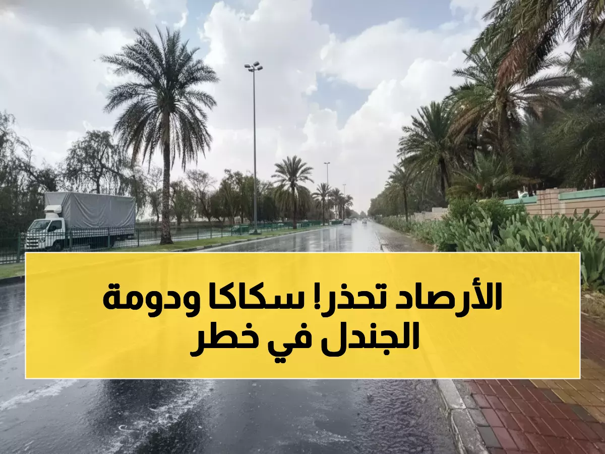 عاجل: عواصف رعدية تضرب سكاكا ودومة الجندل خلال ساعات... الأرصاد تحذر من خطر انعدام الرؤية!