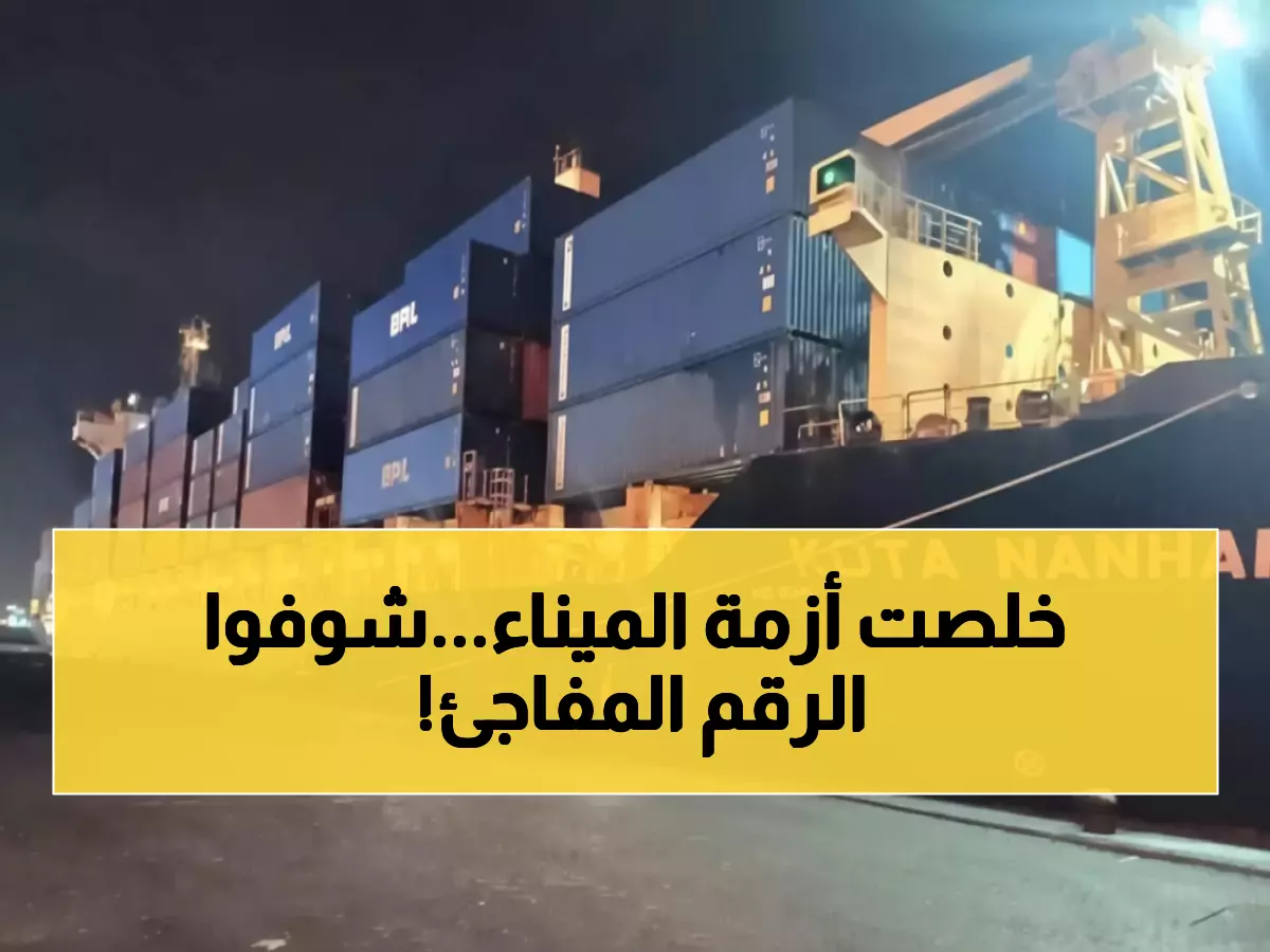 عاجل: ميناء عدن يحقق طفرة تشغيلية... 457 حاوية في يوم واحد تنهي أزمة الانتظار!