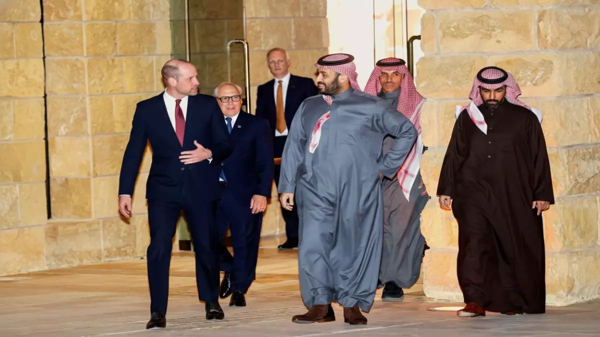 حصري: محمد بن سلمان يصطحب الأمير ويليام في جولة تاريخية بالدرعية... الكشف عن خطة سرية لتغيير وجه المنطقة!