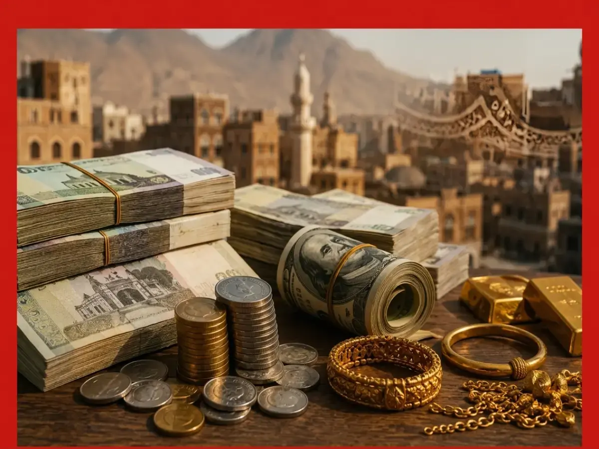 عاجل: فجوة صادمة في سعر الذهب بين عدن وصنعاء تصل لـ 300%… والأسعار ترسل موجة صدمة في الأسواق!