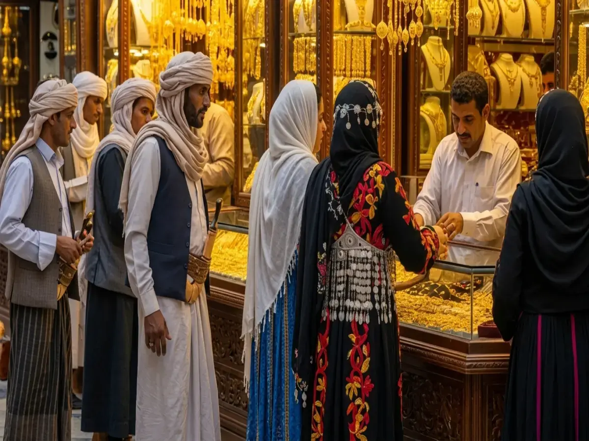عاجل: انهيار الذهب في عدن vs صمود في صنعاء... سعر عيار 21 يرتفع إلى 193900 ريال! هل تعرف الفارق الخطير؟