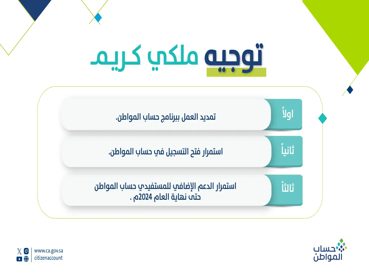 عاجل: رقم حساب المواطن المجاني 1447هـ - خط الاتصال السريع للمستفيدين لحل أي مشكلة خلال 24 ساعة!