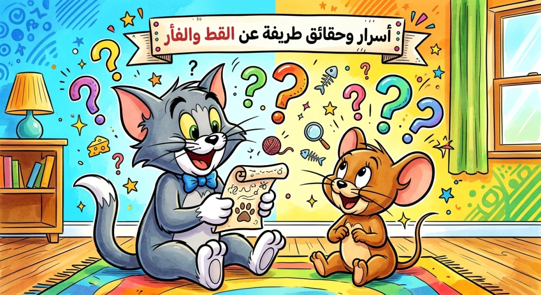 لماذا لا يتكلم توم وجيري؟ أسرار القط والفأر التي تجهلها