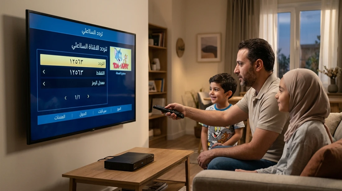 تردد قناة توم وجيري 2026 وكيفية ضبط الرسيفر