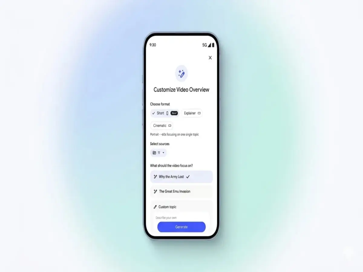 جوجل تقتحم تيك توك: Nano Banana 2 Lite يحول ملاحظاتك إلى فيديوهات 60 ثانية… حرب الإيمو مثالاً!