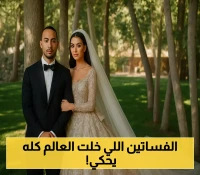 شاهد: زفاف نجلي إيلي صعب يتحول إلى منصة عالمية للأناقة بفستانين مبهجين