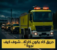 بدون إصابات.. الدفاع المدني يمنع كارثة محتملة بعد حريق مستودع منزلي في الرس