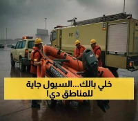 إنذار أحمر في 5 مناطق: الدفاع المدني يحذر من أمطار غزيرة وسيول حتى الأربعاء
