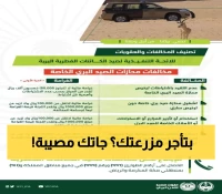 عاجل: غرامة مليون ريال تنتظر من يؤجر مزرعته للصيد - القوات الخاصة تحذر!