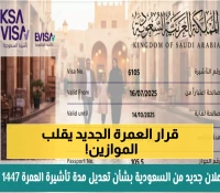 عاجل: السعودية تكشف تفاصيل صادمة لضوابط العمرة 1447… ماذا عن مدة التأشيرة الجديدة؟