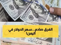 جنون أسعار الصرف: المواطن في عدن يدفع 1617 ريال للدولار بينما صنعاء 534 فقط!