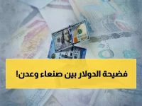 حصري: أسعار صرف اليوم تكشف الحقيقة المخفية - لماذا يختلف الدولار بين صنعاء وعدن؟