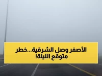 عاجل: إنذار أصفر خطير يضرب 8 مدن بالشرقية الساعة 2 فجراً - الرؤية تنخفض لـ3 كيلومترات!