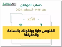 حصري: بنك الراجحي يكشف التوقيت الدقيق لنزول حساب المواطن 1447... بعد الساعة 12 ظهراً!