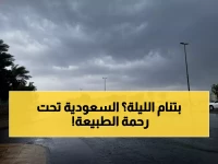 عاجل: عاصفة نادرة تضرب السعودية الليلة... 11 منطقة في خطر والأمطار تحطم الأرقام القياسية!