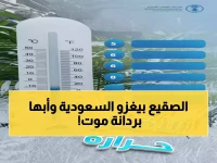 عاجل: أبها تحطم الأرقام القياسية... 5 درجات فقط والمملكة تدخل موجة صقيع تاريخية!