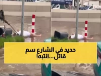 مأساة جدة: لحظات مرعبة تكشف خطر عمود الإنارة القاتل… فيديو صادم يوثق النهاية المؤلمة!