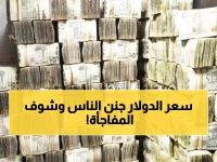 عاجل: الدولار يتجاوز حاجز الـ 1629 ريالاً في عدن وصنعاء... ومفاجأة السعودي!
