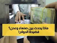 صادم: الدولار بـ 534 ريال في صنعاء مقابل 1617 في عدن... الفارق الجنوني يكشف حقيقة مرعبة!