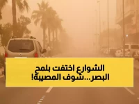عاجل: عاصفة ترابية مرعبة تضرب المملكة وتخفي الشوارع تماماً - شاهد اللحظات المخيفة!