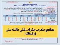 عاجل: تحذير خطير من صقيع مدمر فجر الغد في حضرموت... المزارعون والمربون في خطر!