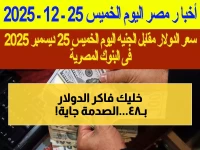 عاجل: الدولار يقفز لـ 47.67 جنيه… هل تشهد مصر أزمة عملة جديدة بعد العيد؟