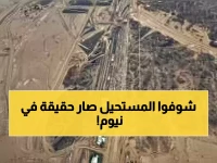 عاجل: صور صادمة من قلب نيوم… 500 مليار دولار تحفر معجزة أطول من برج خليفة بـ72 طابق!