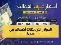 صادم: فجوة جنونية في أسعار الصرف باليمن... الدولار بـ1632 ريال في عدن و524 في صنعاء!