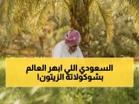 مزارع سعودي يكسر قواعد الشوكولاتة العالمية.. فراس الجابر حوّل 23 مليون شجرة زيتون لثورة طعم جديدة