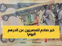 عاجل: الدرهم الإماراتي يحافظ على استقراره أمام الجنيه... أسعار صادمة في البنوك اليوم!