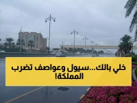 عاجل: عاصفة مطرية قوية تضرب 12 منطقة بالسعودية - رياح 60 كم وسيول خطيرة خلال 72 ساعة!