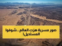 عاجل: تسريب صور صادمة لـ«ذا لاين»… المدينة السعودية التي تتحدى قوانين الفيزياء في الصحراء!