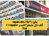 عاجل: سر الـ 20 ألف جنيه شهرياً من بنك مصر… شهادات لا تقاوم بعد قرار البنك المركزي!