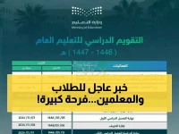 رسمي: وزارة التعليم تكشف مواعيد إجازات الترم الثاني 1447 - 28 يوماً عطلة مدفوعة الأجر!