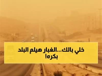 عاجل: الأرصاد تحذر من عاصفة رملية تضرب 7 محافظات غداً... الرؤية ستنخفض لأقل من كيلومتر!