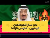 عاجل: السعودية تضخ 1.3 مليار ريال في حسابات الموظفين اليمنيين خلال ساعات - ملايين الأسر تستعد للمفاجأة!