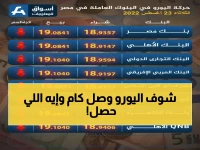 عاجل: اليورو يحطم الأرقام القياسية بـ 61.21 جنيه… والمصريون بالخارج يحققون إنجاز تاريخي!