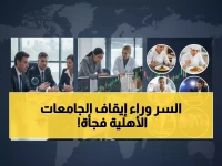 عاجل: قرار صادم من التعليم العالي بشأن الجامعات الأهلية… تعليق قبول الطلاب في هذه الأقسام!