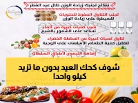 حصري: خطوات ذكية تخبرك كيف تتناول كحك العيد وتتجنب زيادة الوزن… وفق نصائح خبراء التغذية!