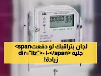 وزارة الكهرباء تكشف: 100 جنيه فقط هي الفاصل بين استهلاكك العادي ومراقبة 'اللجان السرية' ضمن استراتيجيتها الوطنية الجديدة