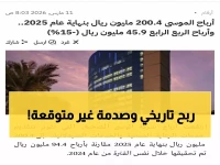 عاجل: الموسى تحقق أرباحاً تاريخية 200.4 مليون ريال لعام 2025… لكن الربع الأخير يكشف مفاجأة صادمة!